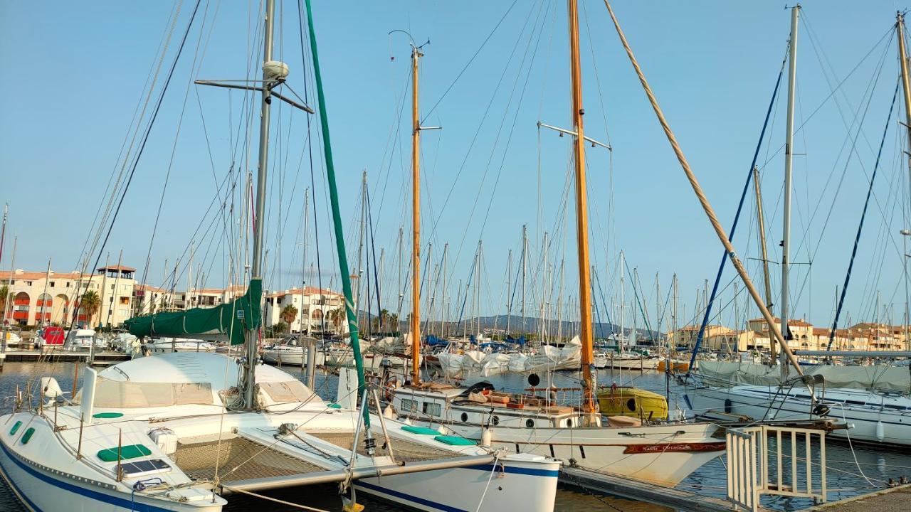 Appt T1 Bis, Terrasse Face Mer, Renove, Climatise Leucate Exteriör bild
