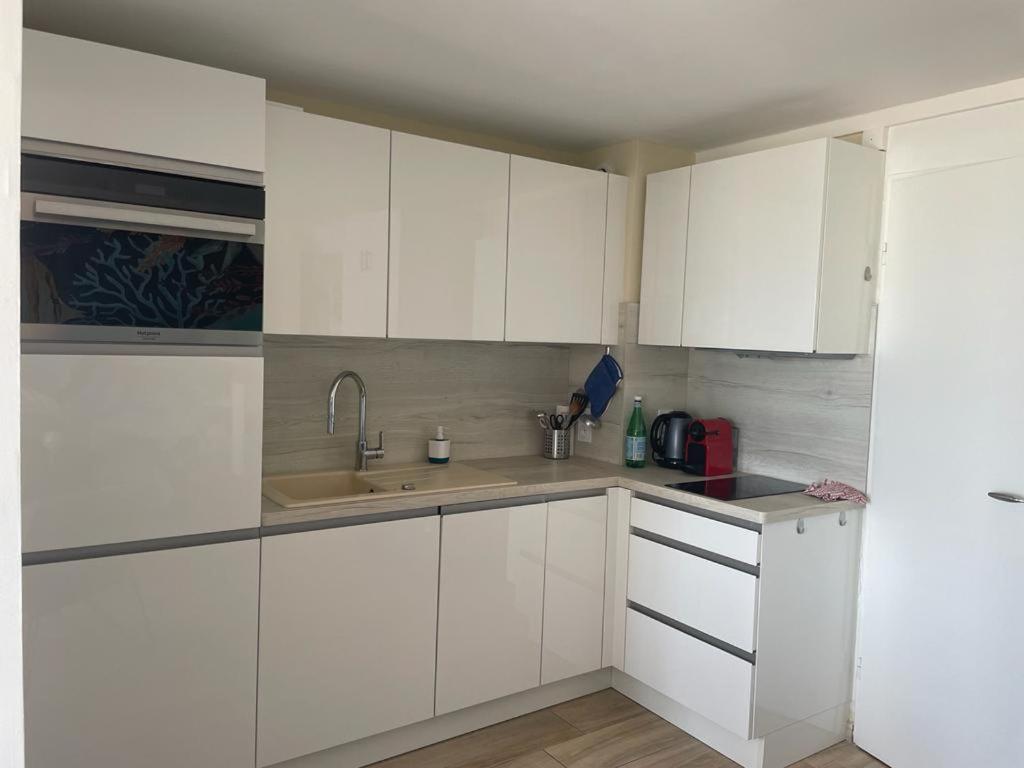Appt T1 Bis, Terrasse Face Mer, Renove, Climatise Leucate Exteriör bild